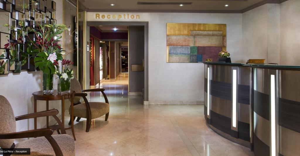 Hotel Le Pera Párizs Beltér fotó